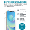 Zagg iFrogz Defence Glass iPhone 14 Plus screenprotector Zagg iFrogz Defence Glass iPhone 14 Plus screenprotector