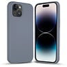 Coverzs Coverzs Solid silicone case iPhone 14 Plus (lavendel grijs)