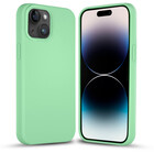 Coverzs Coverzs Solid silicone case iPhone 14 Plus (mint)