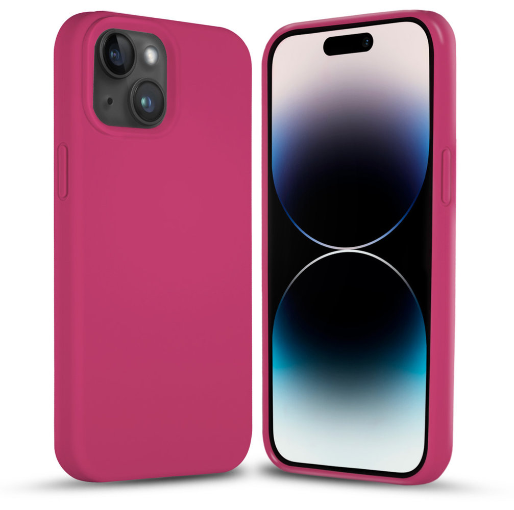 Coverzs Coverzs Solid silicone case iPhone 14 Plus (rosé)