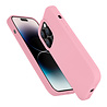 Coverzs Coverzs Solid silicone case iPhone 14 Pro Max (roze)