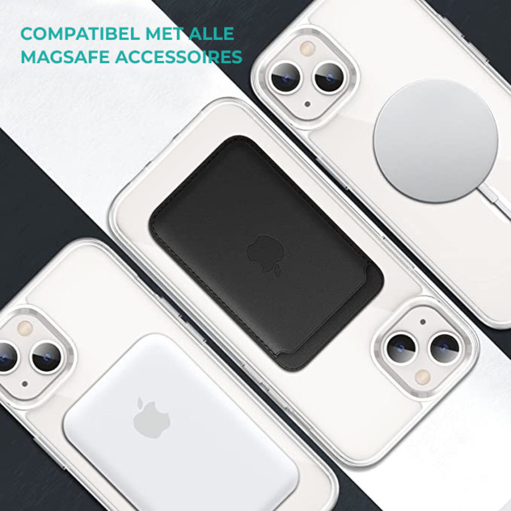 ShieldCase® ShieldCase iPhone 13 transparant hoesje Magsafe compatible ShieldCase® ShieldCase iPhone 13 transparant hoesje Magsafe compatible