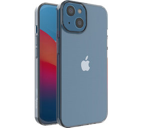 Ceezs Siliconen iPhone 14 Plus hoesje met camerabescherming transparant