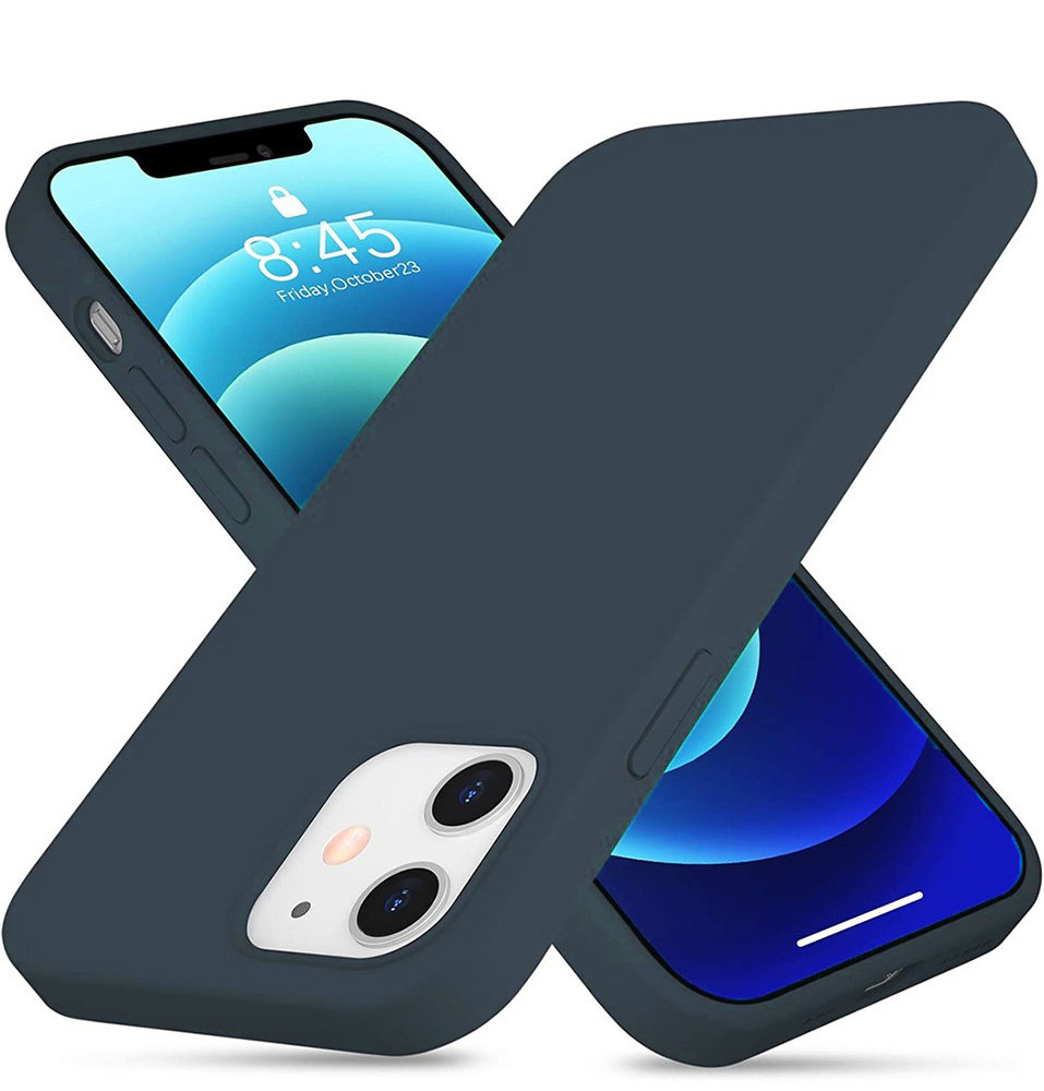 ShieldCase® ShieldCase Silicone case iPhone 12 Mini - 5.4 inch (blauw)