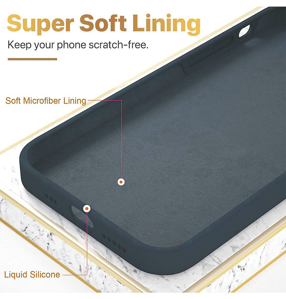 ShieldCase® ShieldCase Silicone case iPhone 12 Mini - 5.4 inch (blauw)