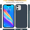 ShieldCase® ShieldCase Silicone case iPhone 12 Mini - 5.4 inch (blauw)