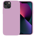 Ceezs Ceezs iPhone 13 hoesje siliconen (paars)