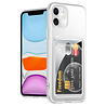Ceezs Ceezs iPhone 11 transparant hoesje met pasjeshouder Ceezs Ceezs iPhone 11 transparant hoesje met pasjeshouder