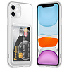Ceezs Ceezs iPhone 11 transparant hoesje met pasjeshouder Ceezs Ceezs iPhone 11 transparant hoesje met pasjeshouder