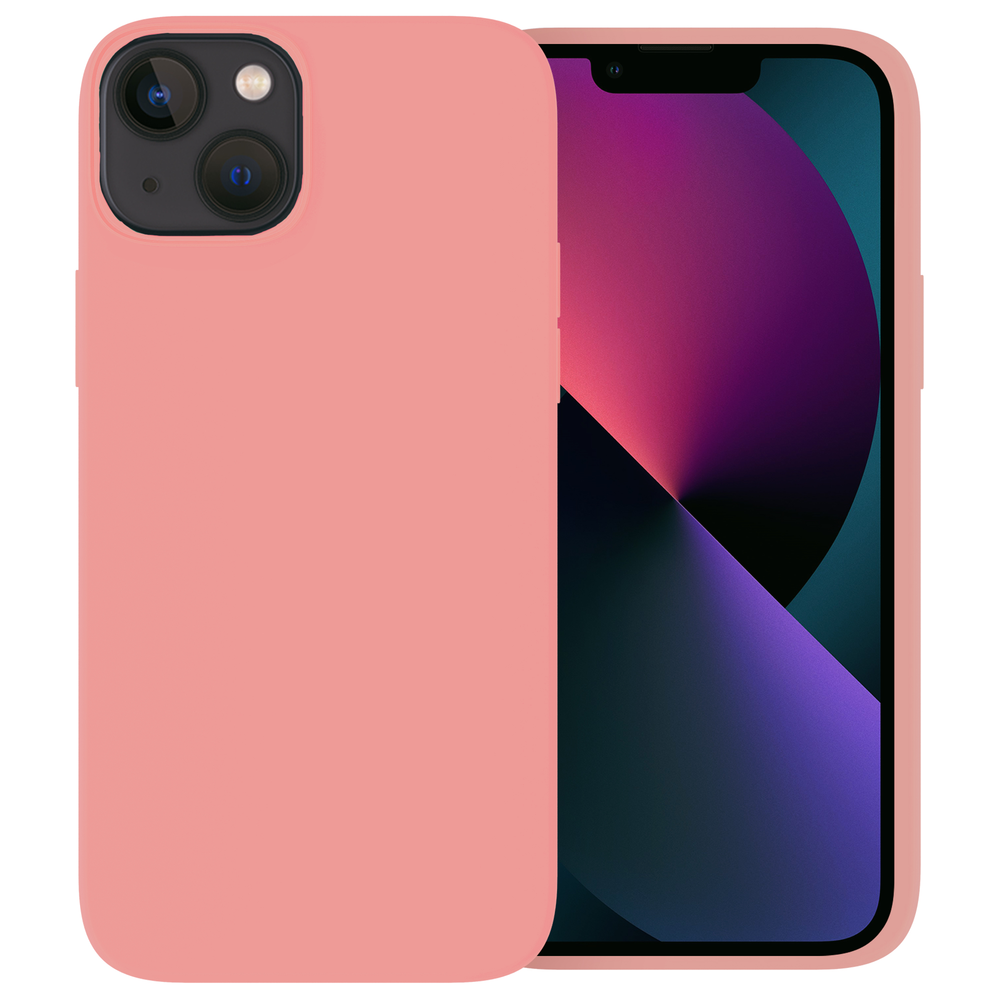 Ceezs Ceezs iPhone 13 hoesje siliconen (knalroze)