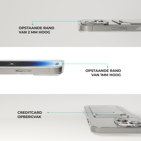 ShieldCase® ShieldCase iPhone 13 shock case hoesje pasjeshouder ShieldCase® ShieldCase iPhone 13 shock case hoesje pasjeshouder
