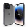 Coverzs Coverzs iPhone 12 Pro Max hoesje clear soft case camera cover (zwart) Coverzs Coverzs iPhone 12 Pro Max hoesje clear soft case camera cover (zwart)