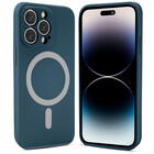 ShieldCase® ShieldCase iPhone 14 Pro Magsafe hoesje siliconen zijde (blauw)