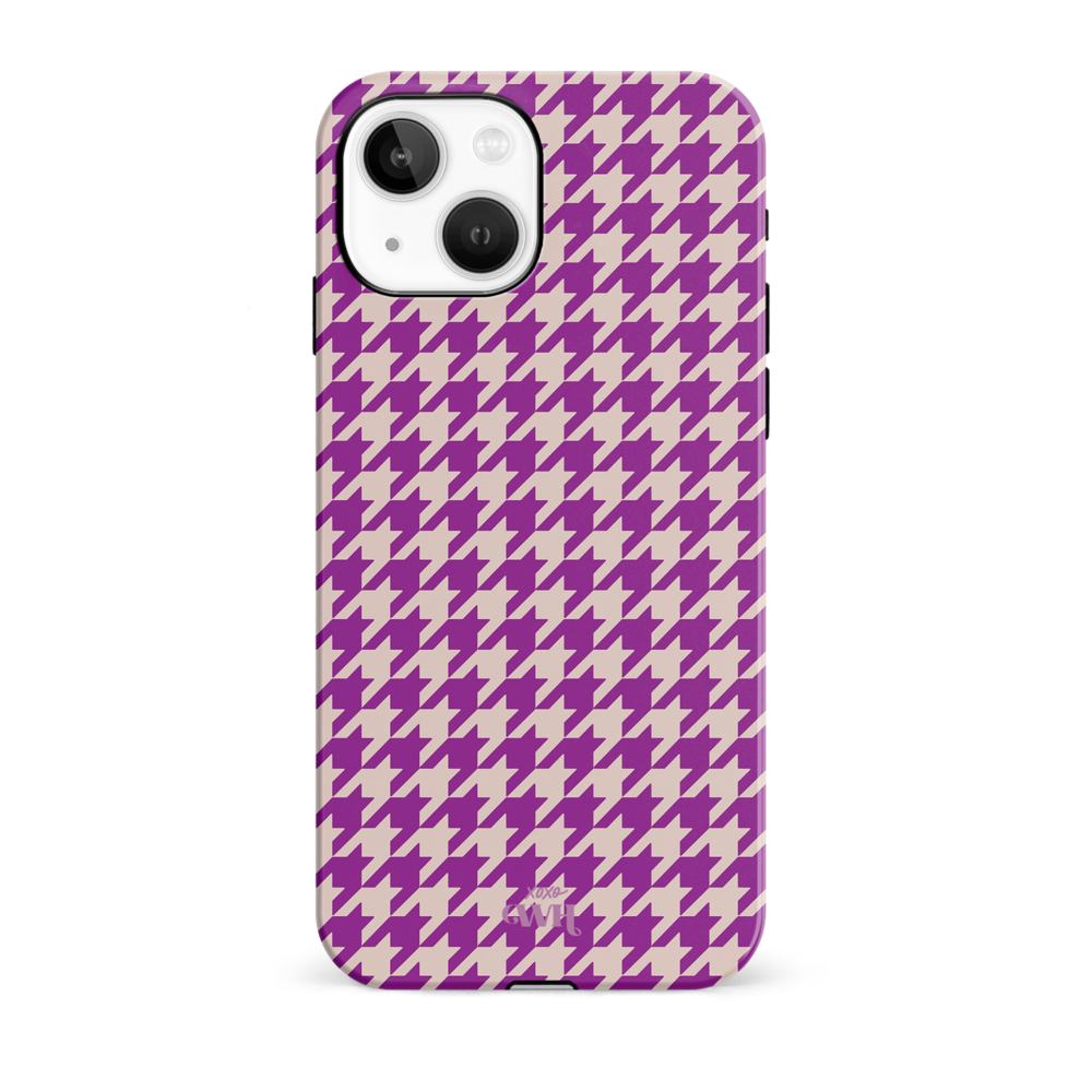 xoxo Wildhearts xoxo Wildhearts When In Paris Purple - iPhone 13 hoesje xoxo Wildhearts xoxo Wildhearts When In Paris Purple - iPhone 13 hoesje