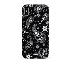 xoxo Wildhearts Paisley Dawn Black - iPhone X/XS hoesje xoxo Wildhearts Paisley Dawn Black - iPhone X/XS hoesje