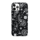 xoxo Wildhearts xoxo Wildhearts Paisley Dawn Black - iPhone 12 Pro Max hoesje