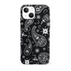 xoxo Wildhearts xoxo Wildhearts Paisley Dawn Black - iPhone 13 mini hoesje