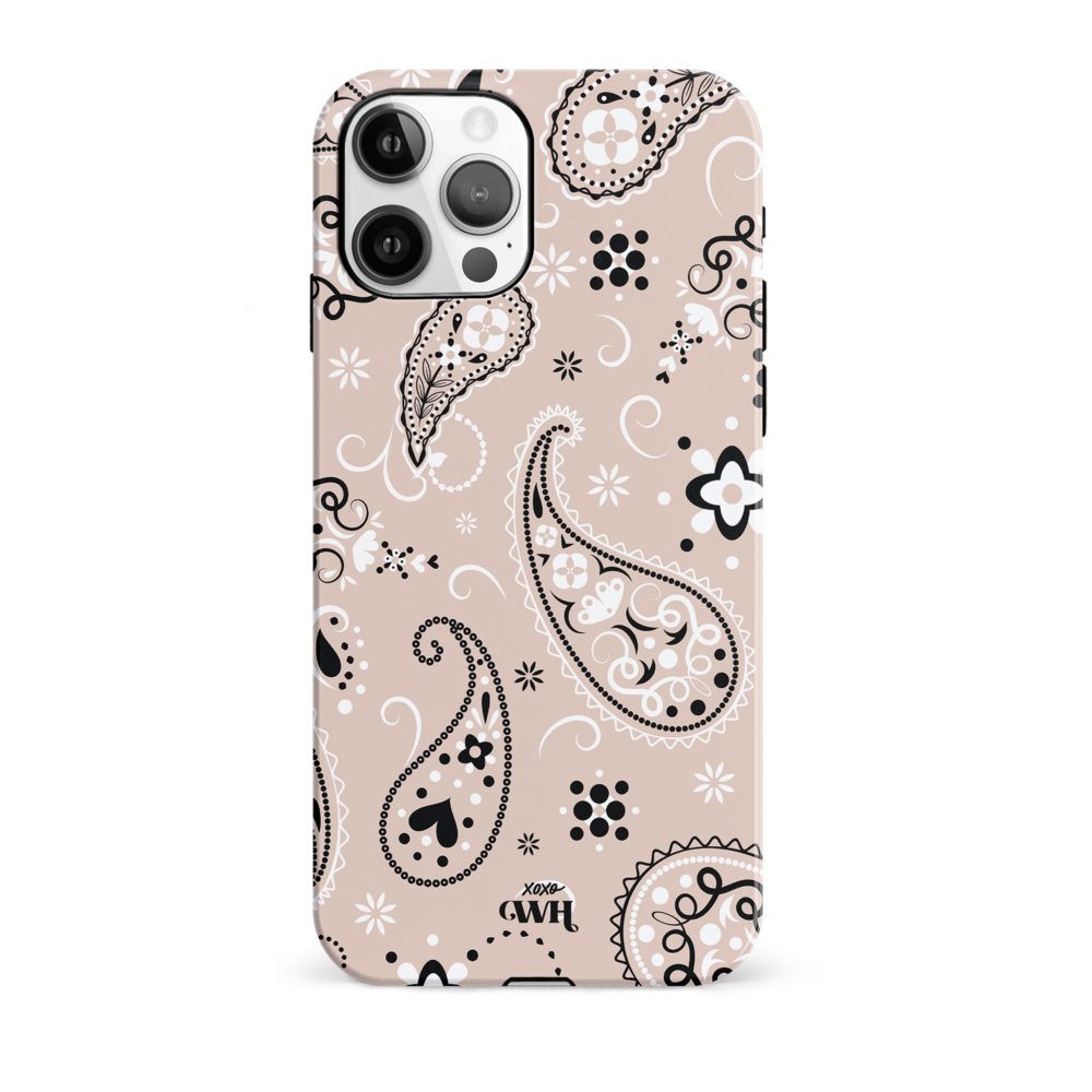 xoxo Wildhearts xoxo Wildhearts Paisley Dawn Nude - iPhone 12 Pro hoesje xoxo Wildhearts xoxo Wildhearts Paisley Dawn Nude - iPhone 12 Pro hoesje