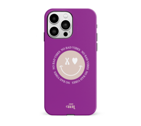 xoxo Wildhearts No Bad Vibes - iPhone 14 Pro Max hoesje xoxo Wildhearts No Bad Vibes - iPhone 14 Pro Max hoesje
