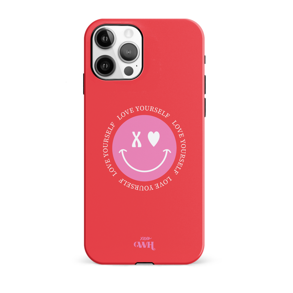 xoxo Wildhearts xoxo Wildhearts Love Yourself Red - iPhone 12 Pro Max hoesje xoxo Wildhearts xoxo Wildhearts Love Yourself Red - iPhone 12 Pro Max hoesje