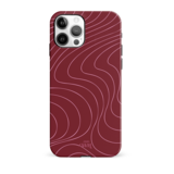 xoxo Wildhearts Catching Flights Bordeaux - iPhone 11 Pro Max hoesje