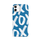 xoxo Wildhearts xoxo Wildhearts Can't Talk Now Blue - iPhone 12 hoesje