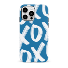 xoxo Wildhearts xoxo Wildhearts Can't Talk Now Blue - iPhone 14 Pro Max hoesje