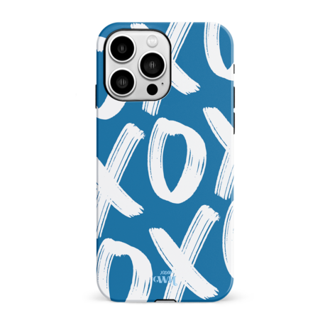 xoxo Wildhearts xoxo Wildhearts Can't Talk Now Blue - iPhone 14 Pro Max hoesje xoxo Wildhearts xoxo Wildhearts Can't Talk Now Blue - iPhone 14 Pro Max hoesje