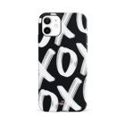 xoxo Wildhearts xoxo Wildhearts Can't Talk Now Black - iPhone 12 hoesje