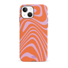 xoxo Wildhearts xoxo Wildhearts Boogie Wonderland Orange - iPhone 14 hoesje