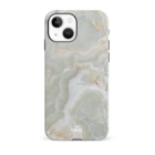 xoxo Wildhearts xoxo Wildhearts Marble Green Illusion - iPhone 14 Plus hoesje