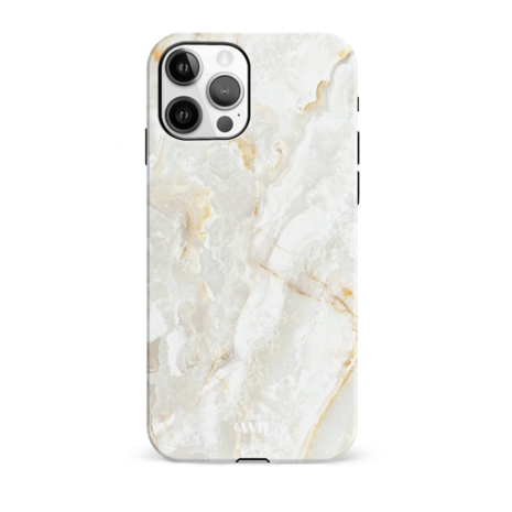 xoxo Wildhearts xoxo Wildhearts Marble Off Whites - iPhone 12 Pro Max hoesje xoxo Wildhearts xoxo Wildhearts Marble Off Whites - iPhone 12 Pro Max hoesje