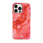 xoxo Wildhearts xoxo Wildhearts Marble Red Lips - iPhone 14 Pro Max hoesje