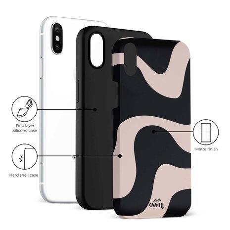 xoxo Wildhearts xoxo Wildhearts Ride With Me Black - iPhone X/XS hoesje xoxo Wildhearts xoxo Wildhearts Ride With Me Black - iPhone X/XS hoesje