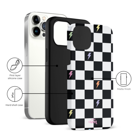 xoxo Wildhearts xoxo Wildhearts Thunderstruck - iPhone 11 Pro hoesje