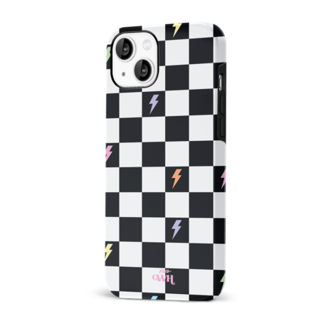 xoxo Wildhearts xoxo Wildhearts Thunderstruck - iPhone 14 hoesje xoxo Wildhearts xoxo Wildhearts Thunderstruck - iPhone 14 hoesje