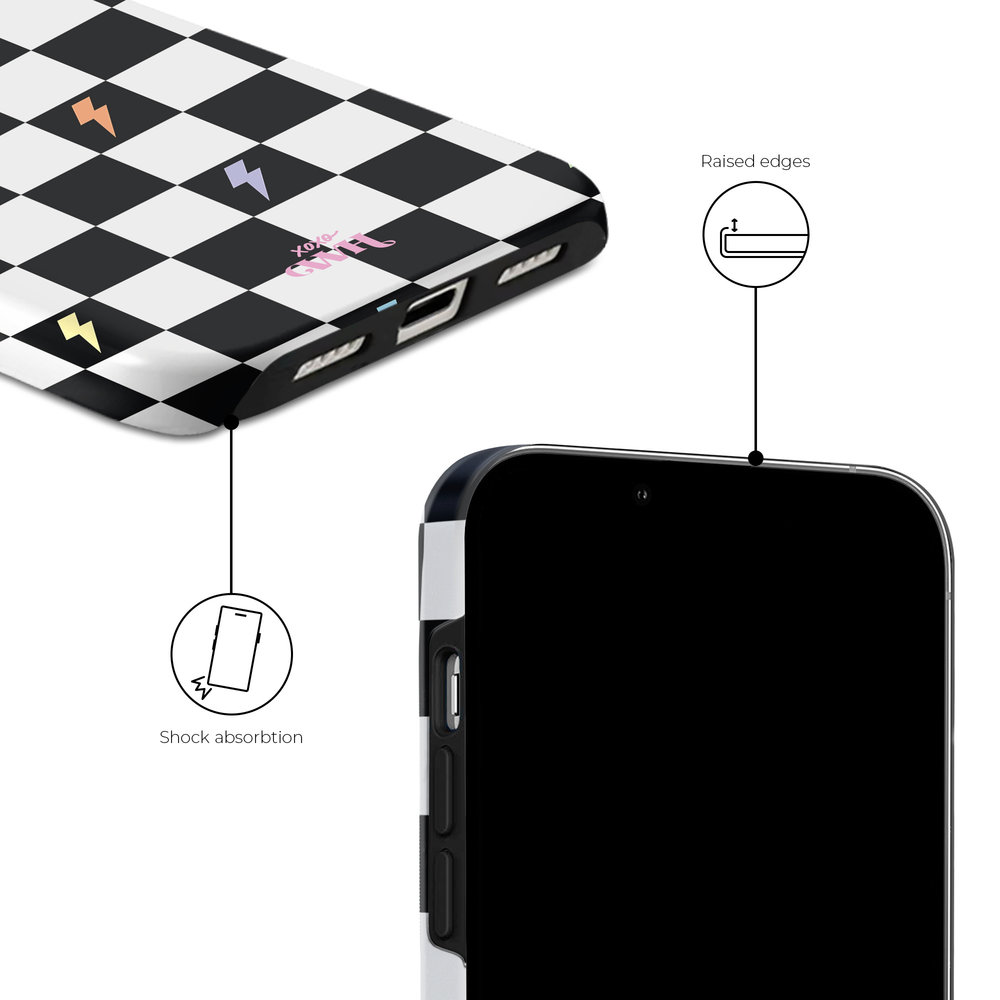 xoxo Wildhearts xoxo Wildhearts Thunderstruck - iPhone 14 Pro Max hoesje