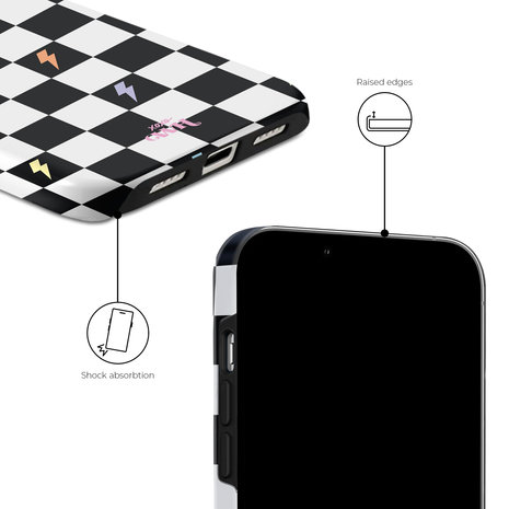 xoxo Wildhearts xoxo Wildhearts Thunderstruck - iPhone 14 Pro Max hoesje