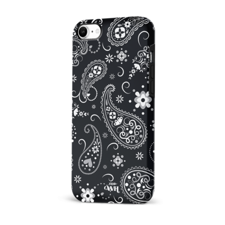 xoxo Wildhearts xoxo Wildhearts Paisley Dawn Black - iPhone 7/8 SE hoesje xoxo Wildhearts xoxo Wildhearts Paisley Dawn Black - iPhone 7/8 SE hoesje