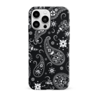 xoxo Wildhearts xoxo Wildhearts Paisley Dawn Black - iPhone 14 Pro hoesje
