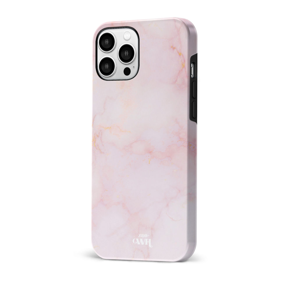 xoxo Wildhearts xoxo Wildhearts Marble Pink - iPhone 11 Pro Max hoesje xoxo Wildhearts xoxo Wildhearts Marble Pink - iPhone 11 Pro Max hoesje