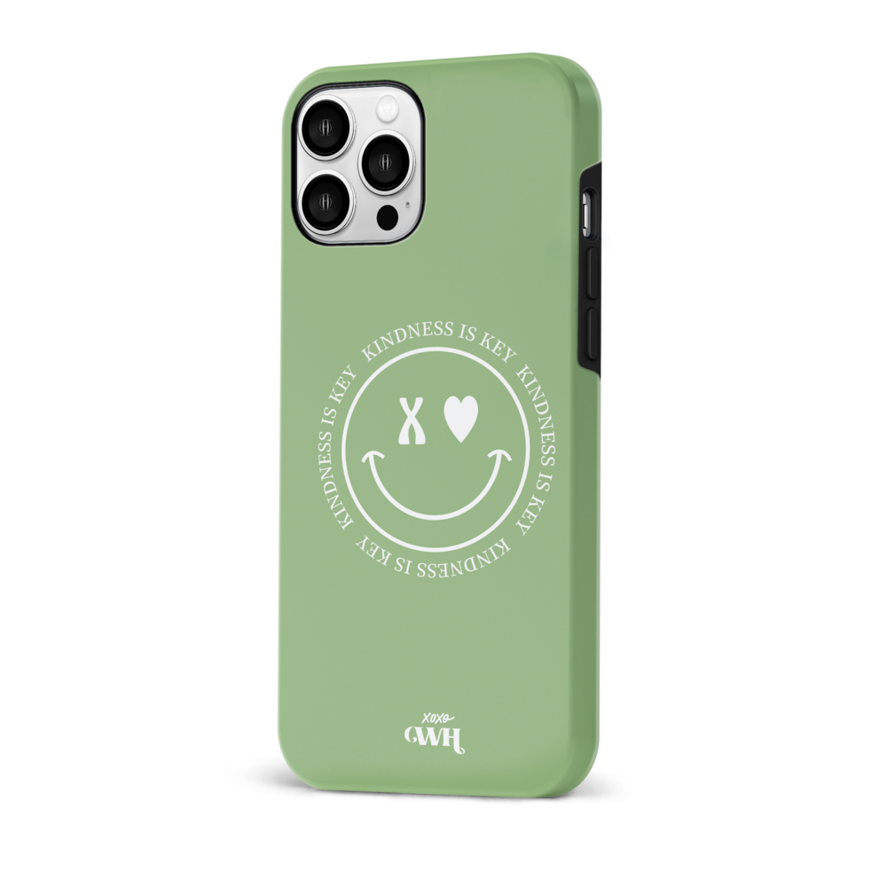 xoxo Wildhearts xoxo Wildhearts Kindness Is Key Green - iPhone 11 Pro hoesje xoxo Wildhearts xoxo Wildhearts Kindness Is Key Green - iPhone 11 Pro hoesje