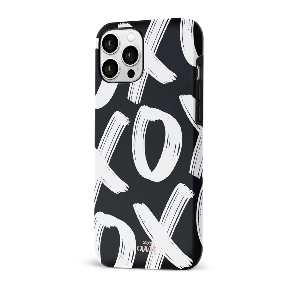 xoxo Wildhearts xoxo Wildhearts Can't Talk Now Black - iPhone 12 Pro hoesje xoxo Wildhearts xoxo Wildhearts Can't Talk Now Black - iPhone 12 Pro hoesje