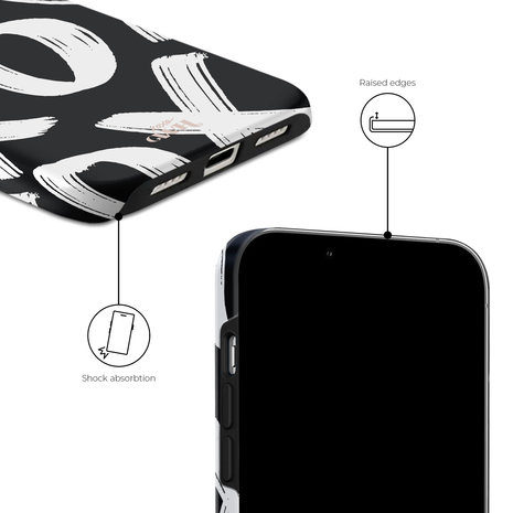 xoxo Wildhearts xoxo Wildhearts Can't Talk Now Black - iPhone 12 Pro hoesje xoxo Wildhearts xoxo Wildhearts Can't Talk Now Black - iPhone 12 Pro hoesje