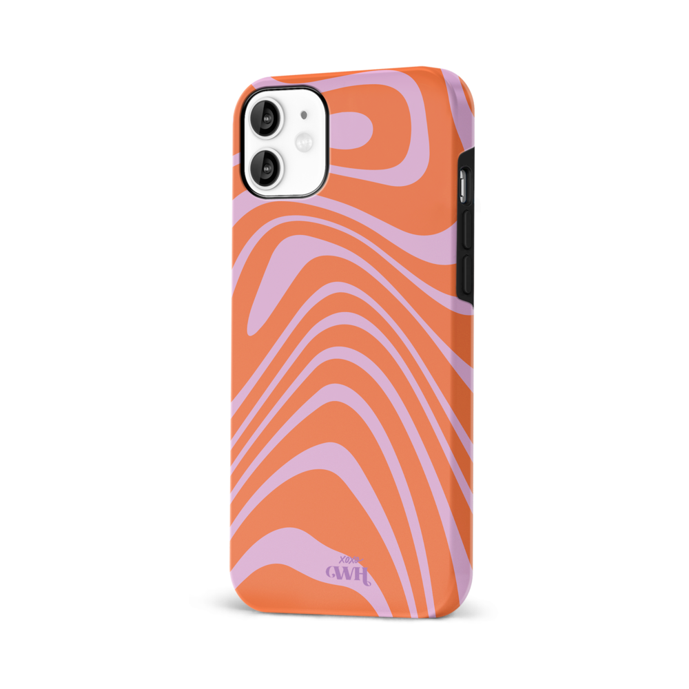 xoxo Wildhearts xoxo Wildhearts Boogie Wonderland Orange - iPhone 11 hoesje xoxo Wildhearts xoxo Wildhearts Boogie Wonderland Orange - iPhone 11 hoesje