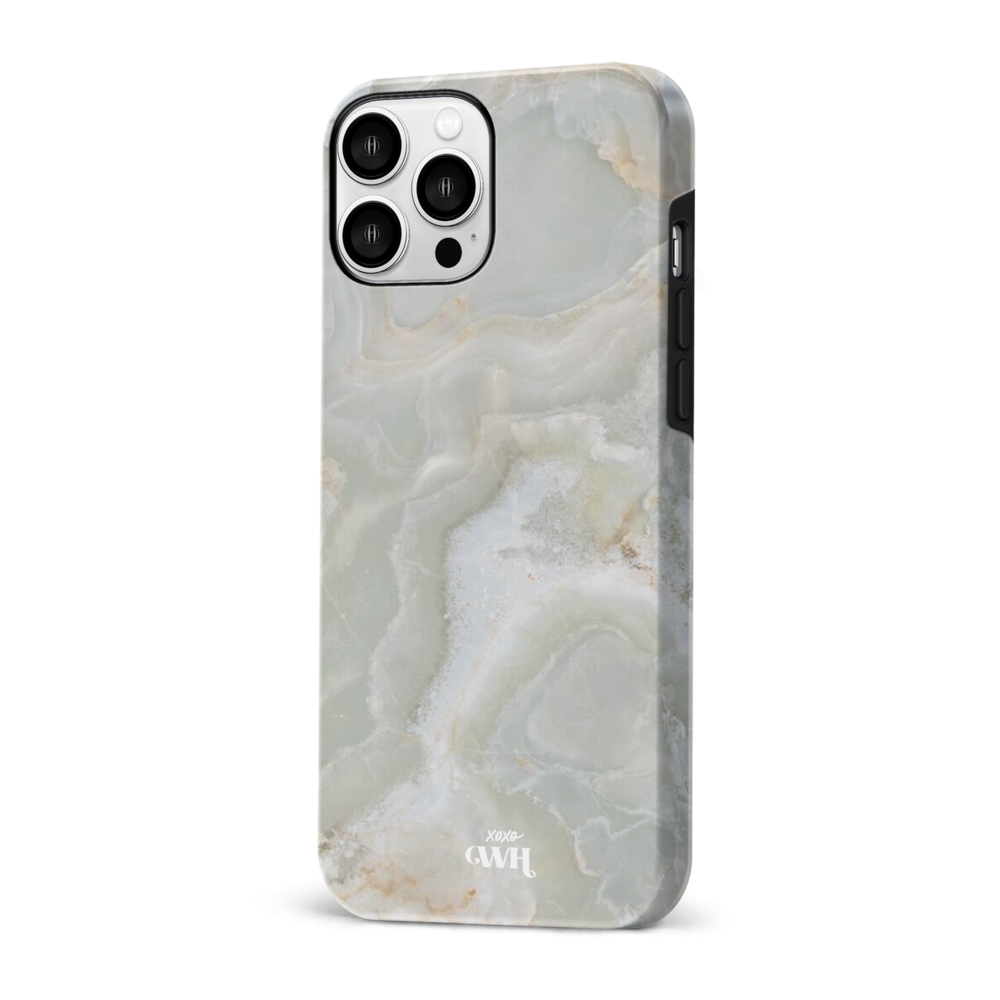 xoxo Wildhearts xoxo Wildhearts Marble Green Illusion - iPhone 13 Pro hoesje xoxo Wildhearts xoxo Wildhearts Marble Green Illusion - iPhone 13 Pro hoesje