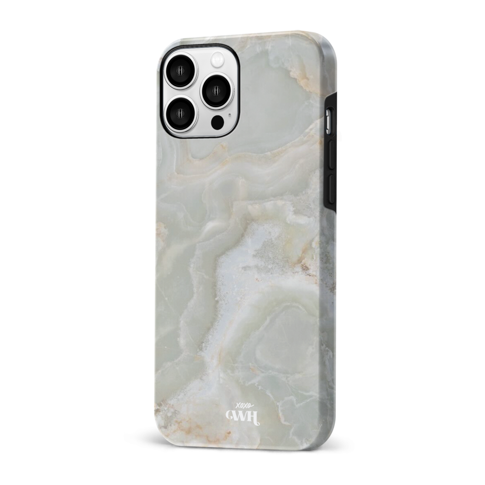 xoxo Wildhearts xoxo Wildhearts Marble Green Illusion - iPhone 14 Pro hoesje xoxo Wildhearts xoxo Wildhearts Marble Green Illusion - iPhone 14 Pro hoesje
