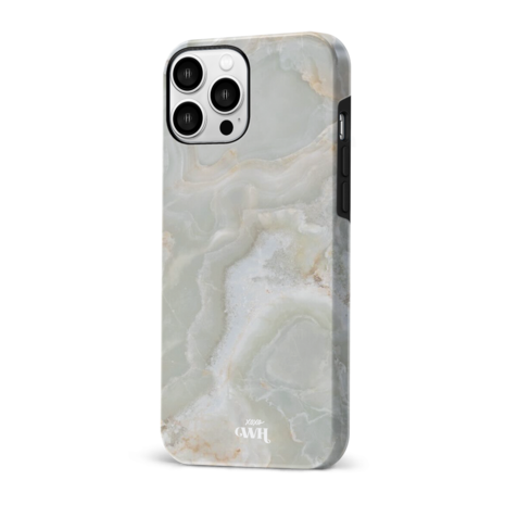 xoxo Wildhearts xoxo Wildhearts Marble Green Illusion - iPhone 14 Pro hoesje xoxo Wildhearts xoxo Wildhearts Marble Green Illusion - iPhone 14 Pro hoesje