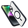 Coverzs Coverzs iPhone 14 hoesje Magsafe mat (donkerblauw) Coverzs Coverzs iPhone 14 hoesje Magsafe mat (donkerblauw)