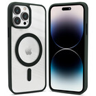 Coverzs Coverzs iPhone 13 Pro Max hoesje Magsafe mat (donkergroen)